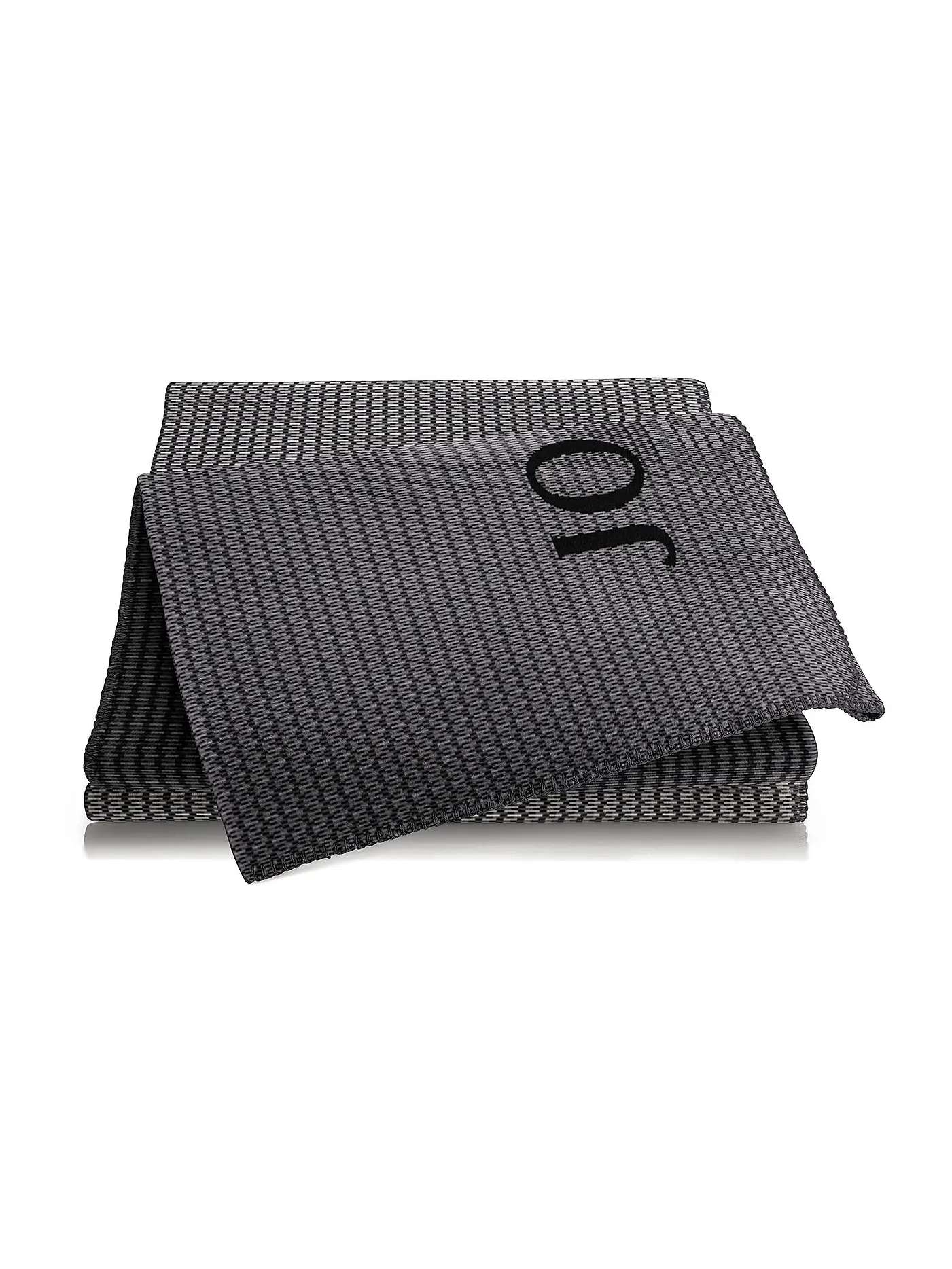 JOOP | Wohndecke WOVEN 150x200cm Rouge | schwarz
